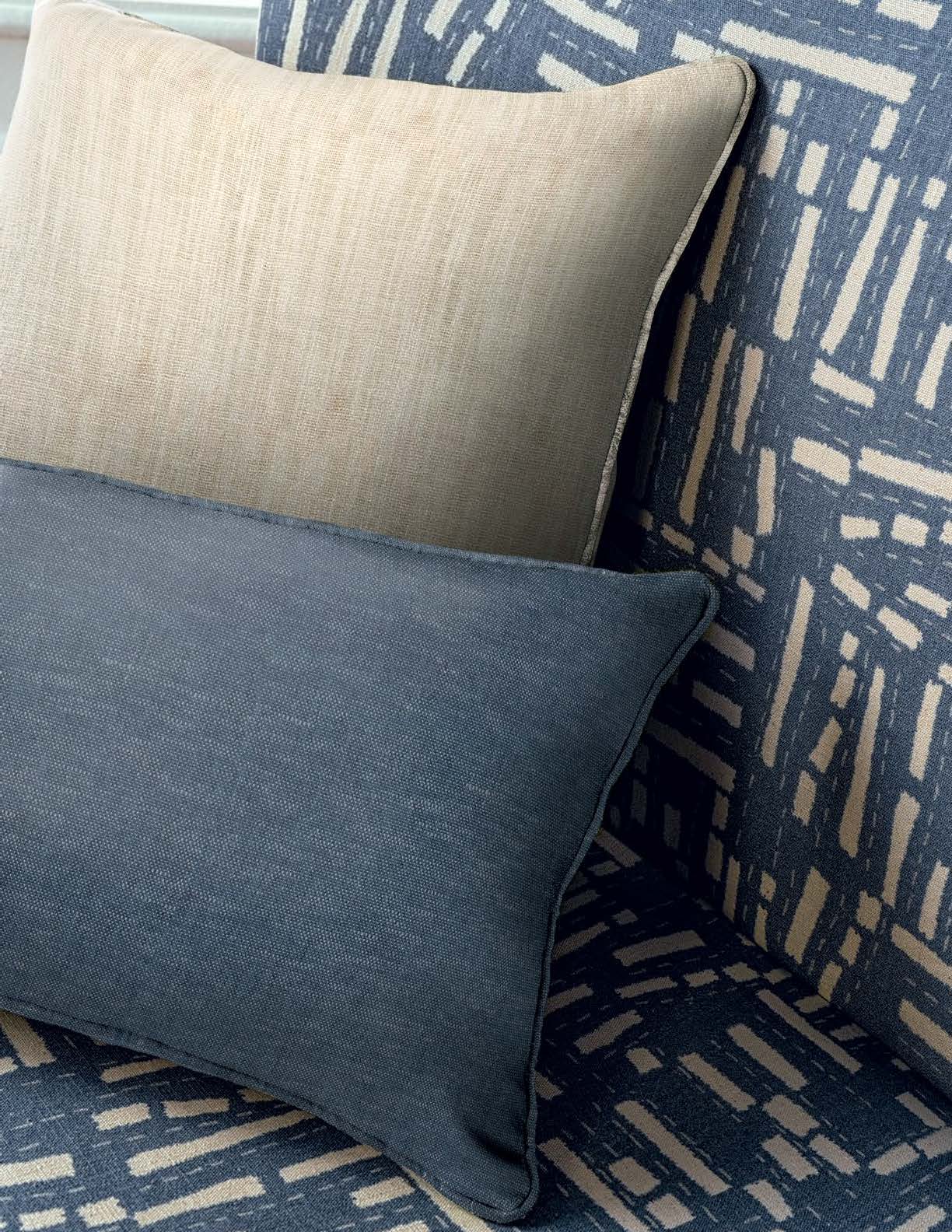 D'Decor Home Fabrics - Brush Strokes - Lagoon